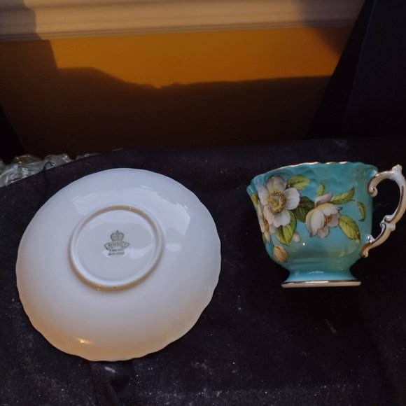 English Bone China Cups/Saucers-Cauldon, Aynsley, Shelley - Picture 7 of 10